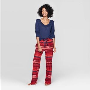NWT Women’s Henley sleep pajama set